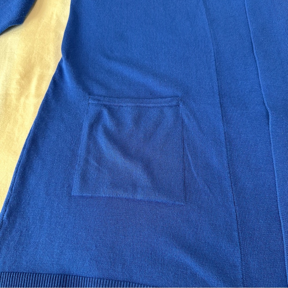 JM Collection Cardigan Women's XL Lagenlook Modern Office Pockets Lightweight - Picture 5 of 14